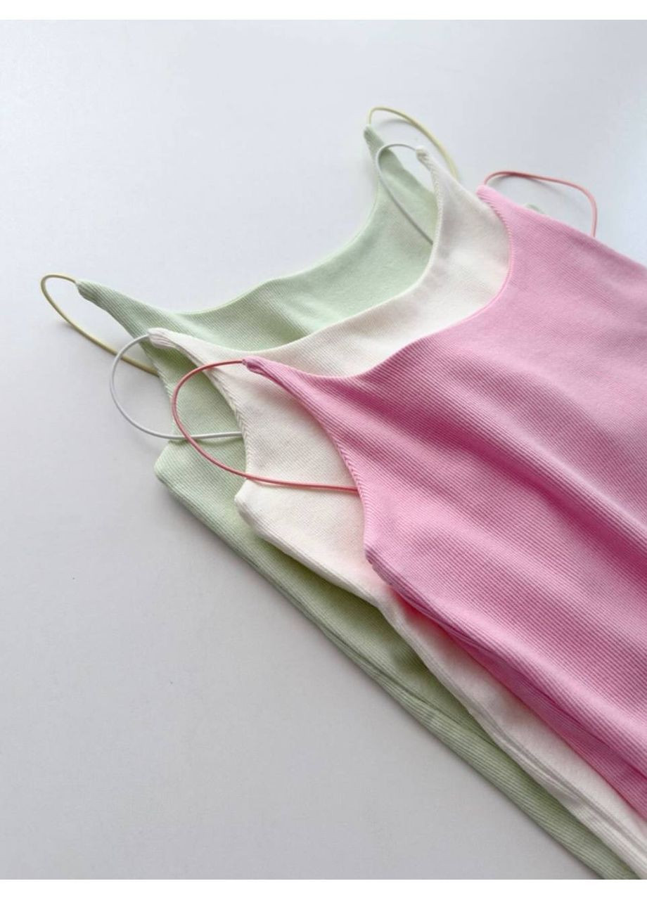 Майка в рубчик No Brand — 362567455