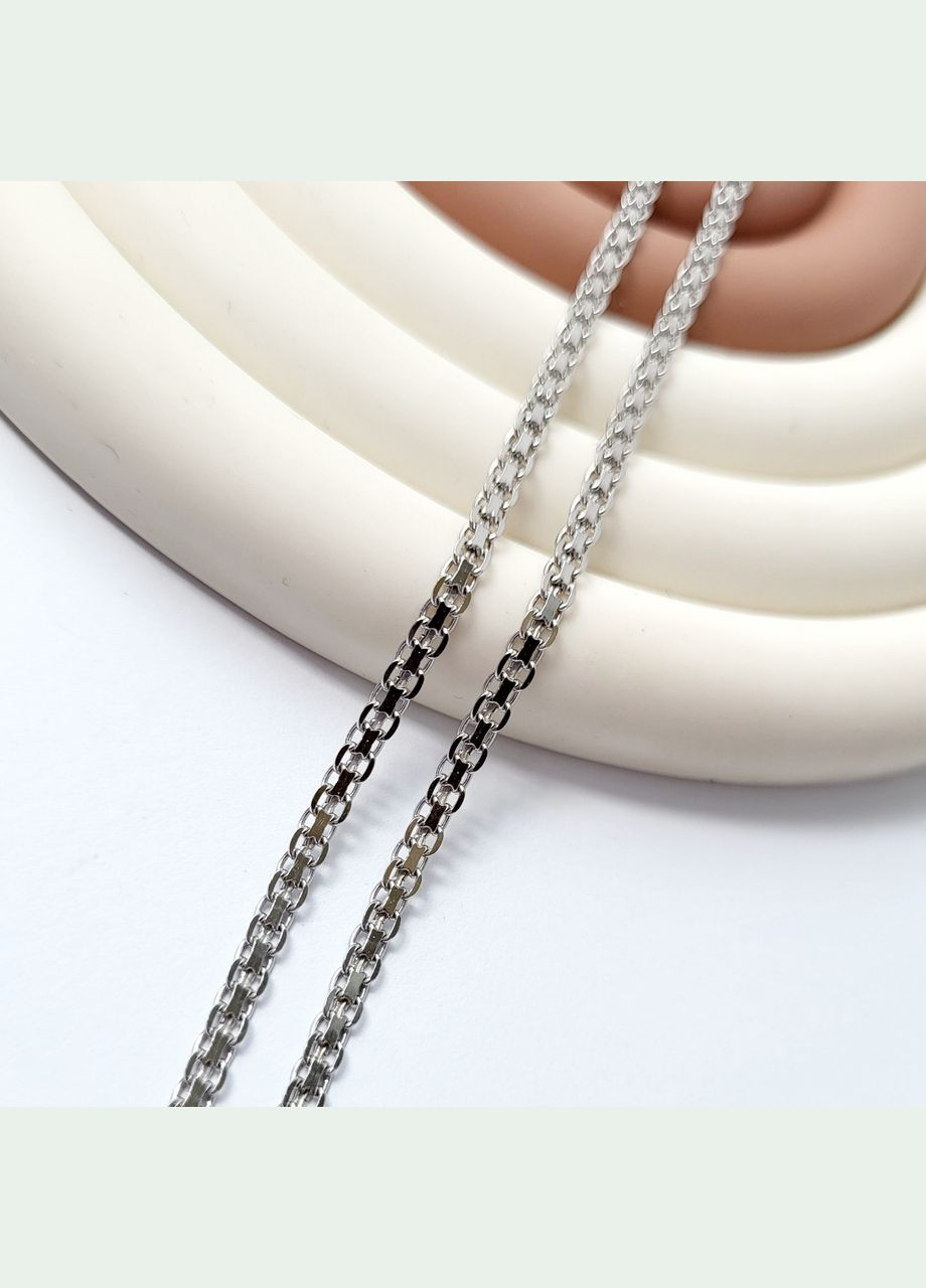 Серебряная Цепочка цепь Плоский Бисмарк см серебро 925 пробы 4.60г 065р1/50 No Brand (306854632)