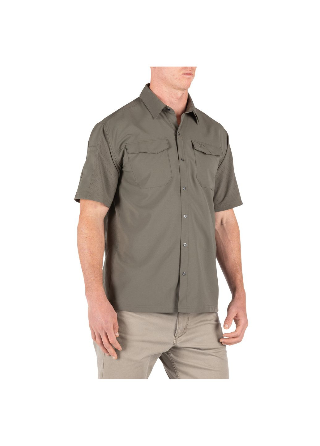 Рубашка тактическая с коротким рукавом 5.11 Freedom Flex Woven S/S RANGER GREEN 5.11 Tactical (315822355)