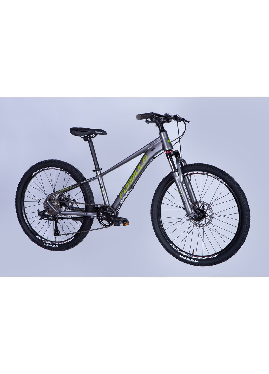 Велосипед AL 24" ZEPHYR 3.0 DD CS рама-12" сіро 2025 Formula (369782159)