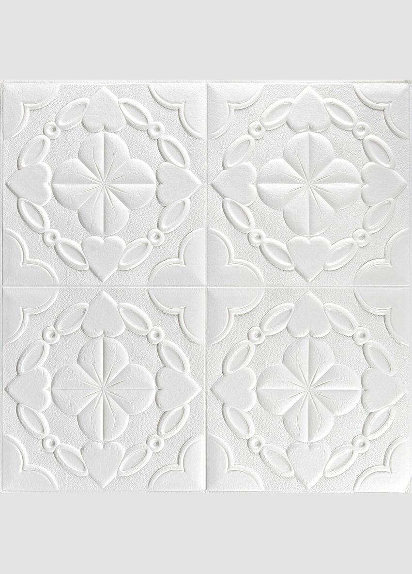 Самоклеюча декоративна настінностельова 3D панель 700х700х5мм (113) SW-00000009 Sticker Wall (292564759)