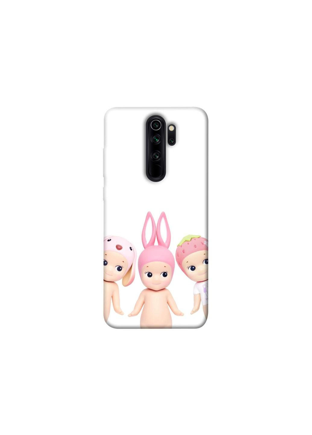 Чехол на Xiaomi Redmi Note 8 Pro Pink Pals Frontalka (352224248)