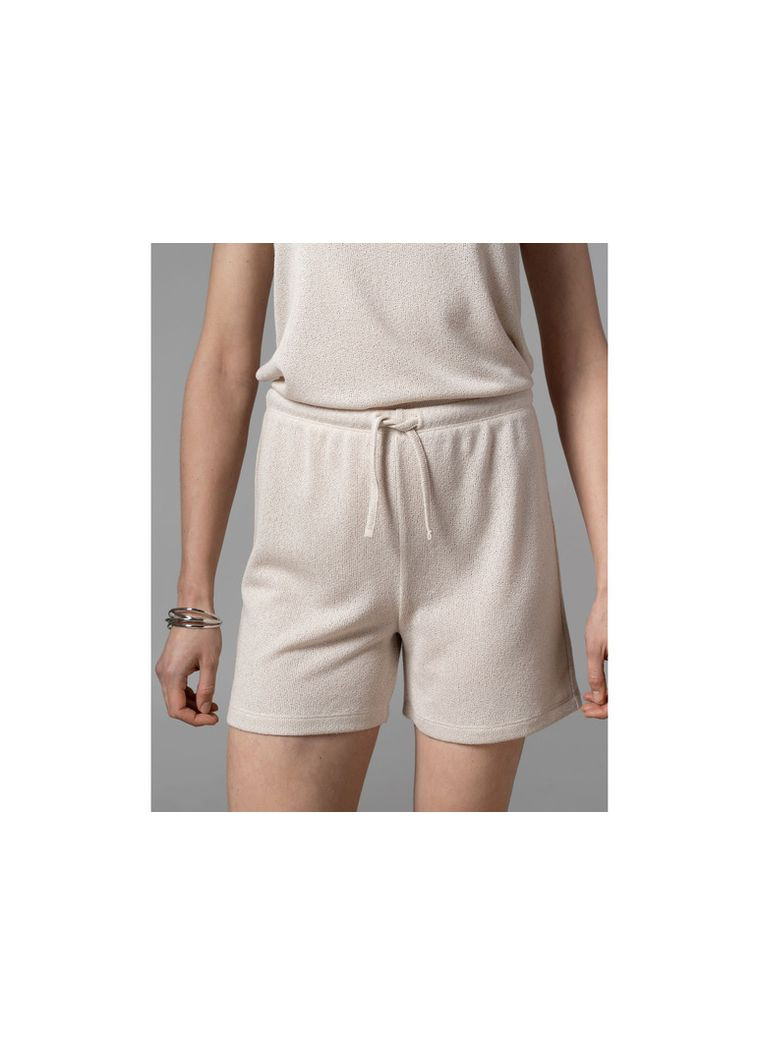 Шорти Бермуди з віскозою для жінки Lenzing EcoVero 478252-1 бежевий Esmara (341277473)