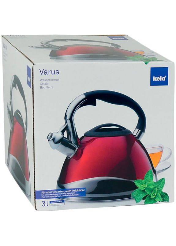 Чайник Varus Red 3 л (11658) Kela (307909831)