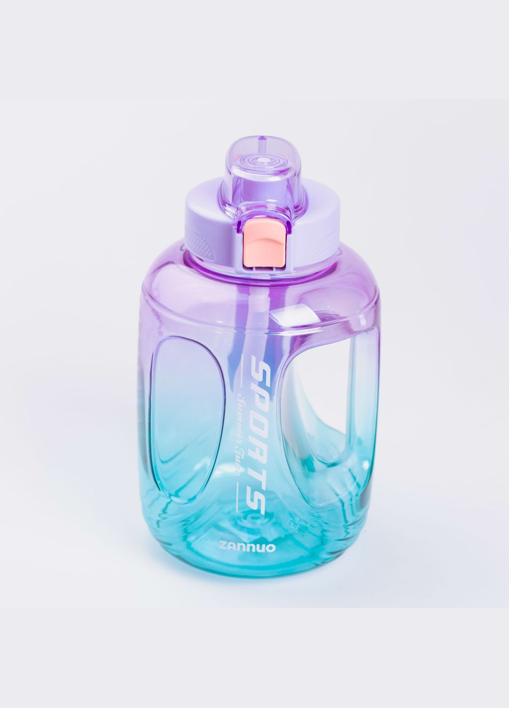 Бутылка для воды спортивная с трубочкой 1,5л Yiwu (320171486)
