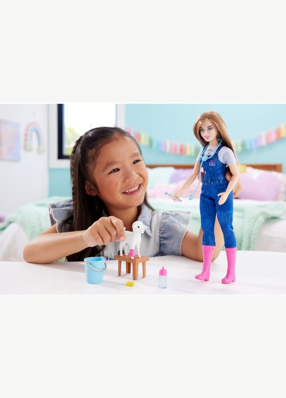 Лялька Farm Veterinarian Ветеринар на фермі (HRG42) Barbie (342752891)