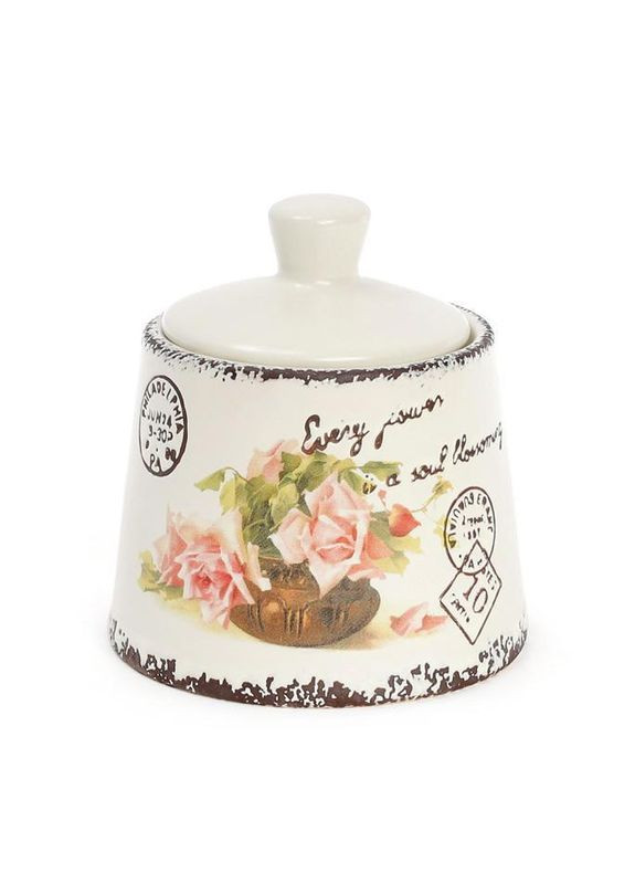 Цукорниця керамічна "Провансальська Роза" 200мл Bona (297201480)