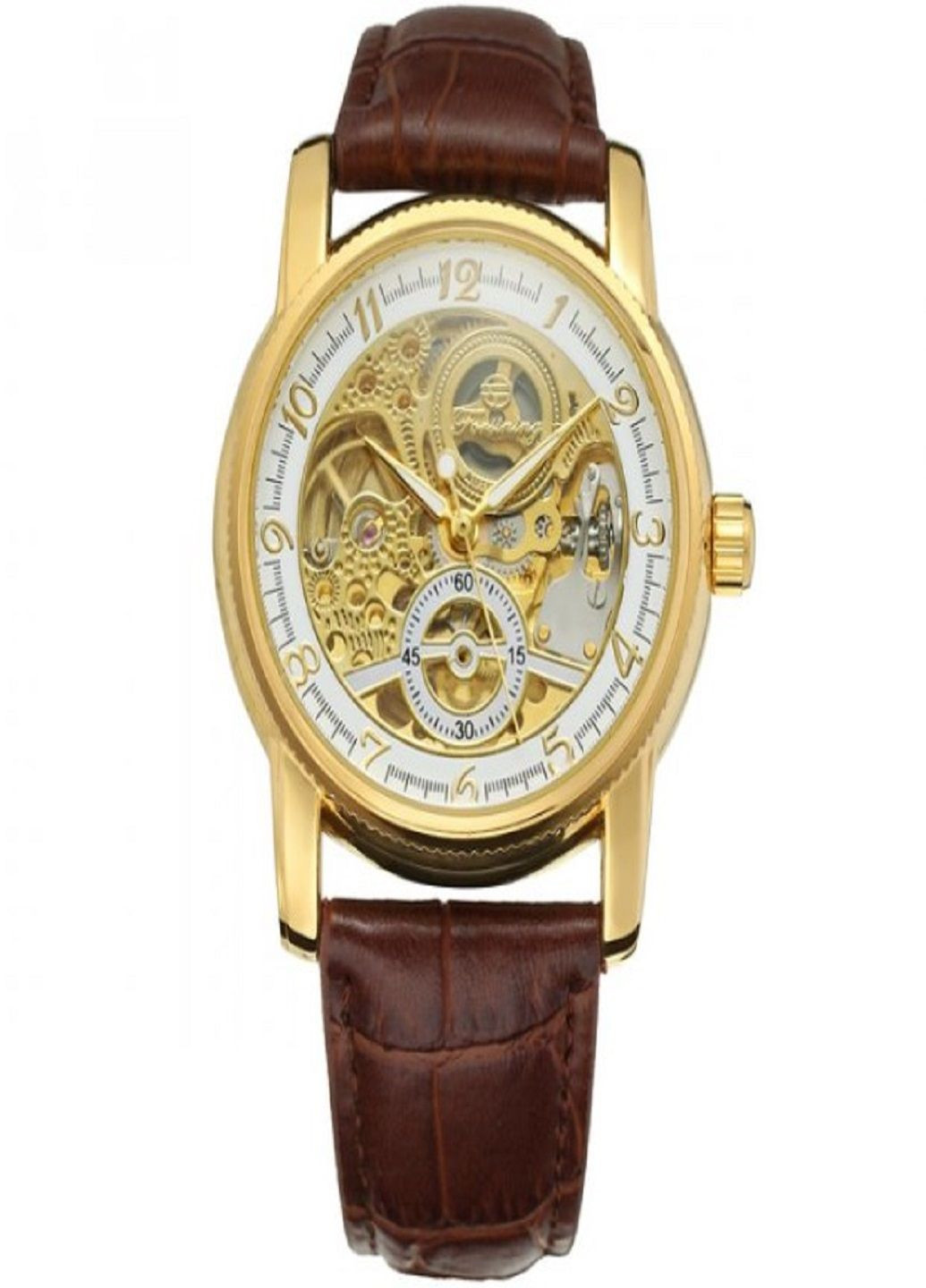 Женские наручные механические часы Star II Коричневый Forsining (304390969)