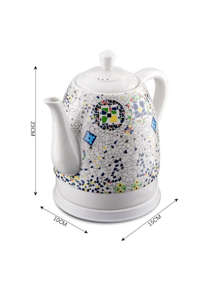 Керамічний електрочайник із захистом від перегріву електричний чайник 1.5 л 1000 Вт (BM525) Sokany (372603085)