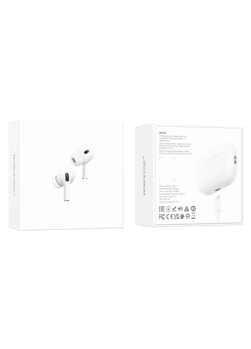 Беспроводные наушники TWS BW92 White Borofone (386476393)