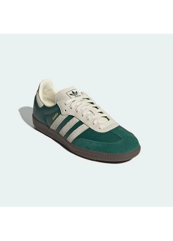 Зелені кросівки samba og green ji3215 демісезон adidas