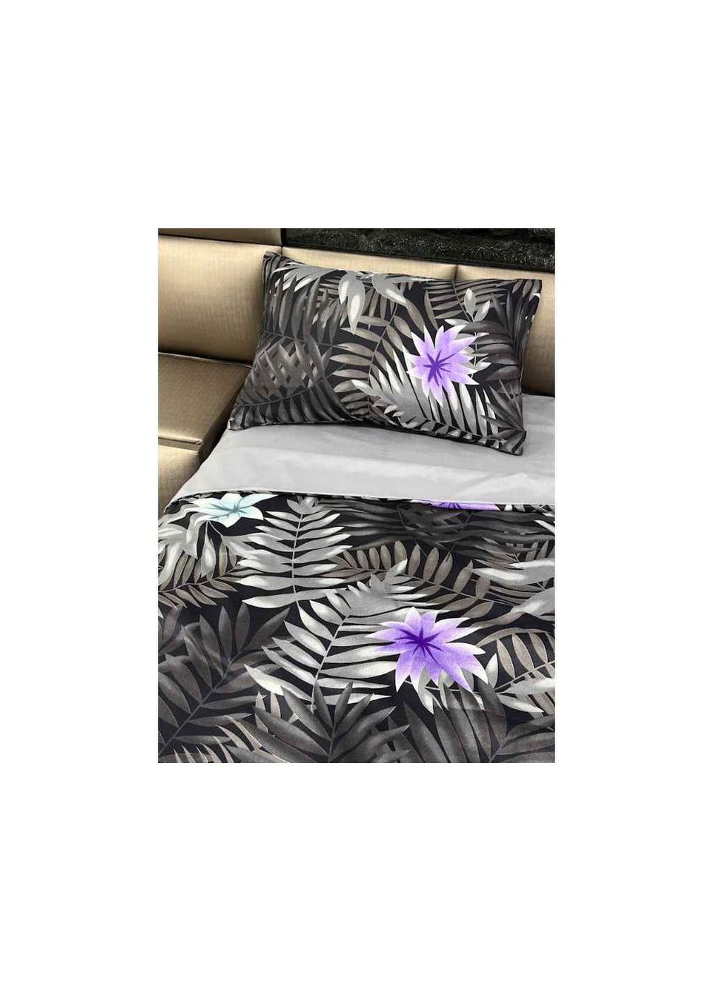 Комплект постельного белья х сп Printed 10027-11 (2,40м) 80г/м2 CLOSED 17-3802 Gull (1н 57) микрофибра ArCloud (363327996)