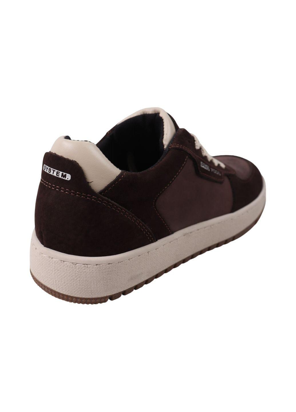 Коричневі кеди чоловічі кабірові натуральна шкіра Konors 946-25DTS