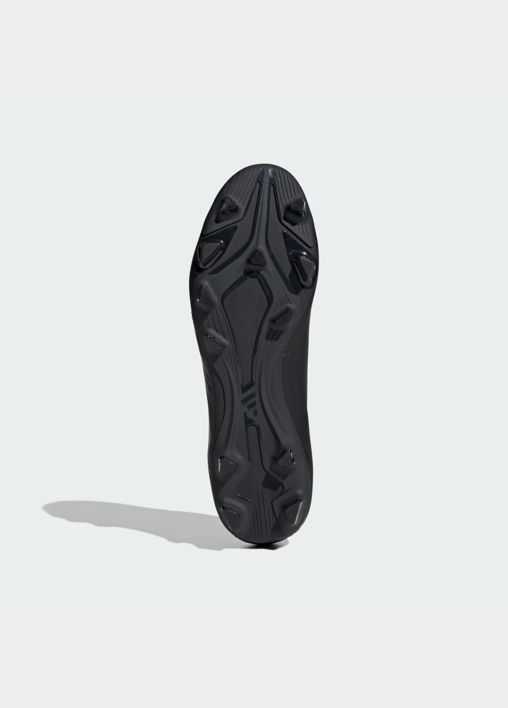 Черные летние бутсы predator 24 club flexible ground adidas