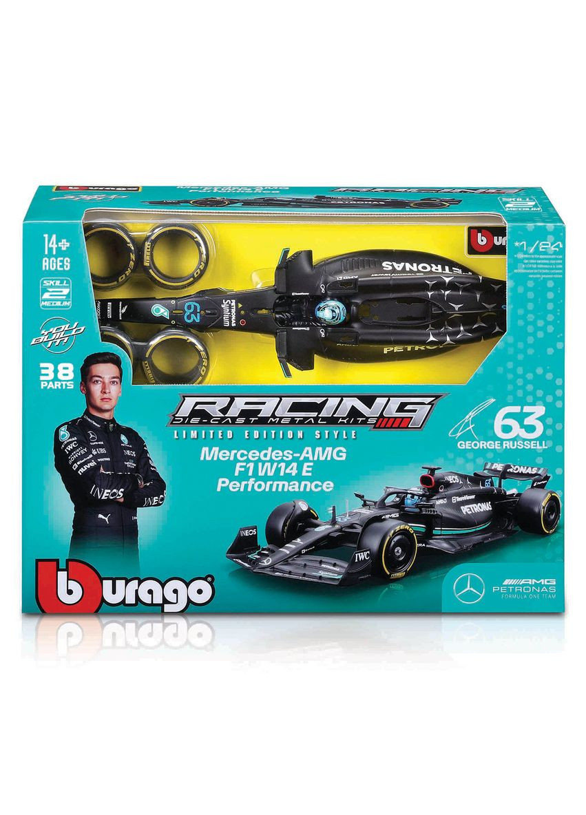 Авто-конструктор - Mercedes-AMG F1 W14 E Performance(1:24)(#44) Bburago (367728284)