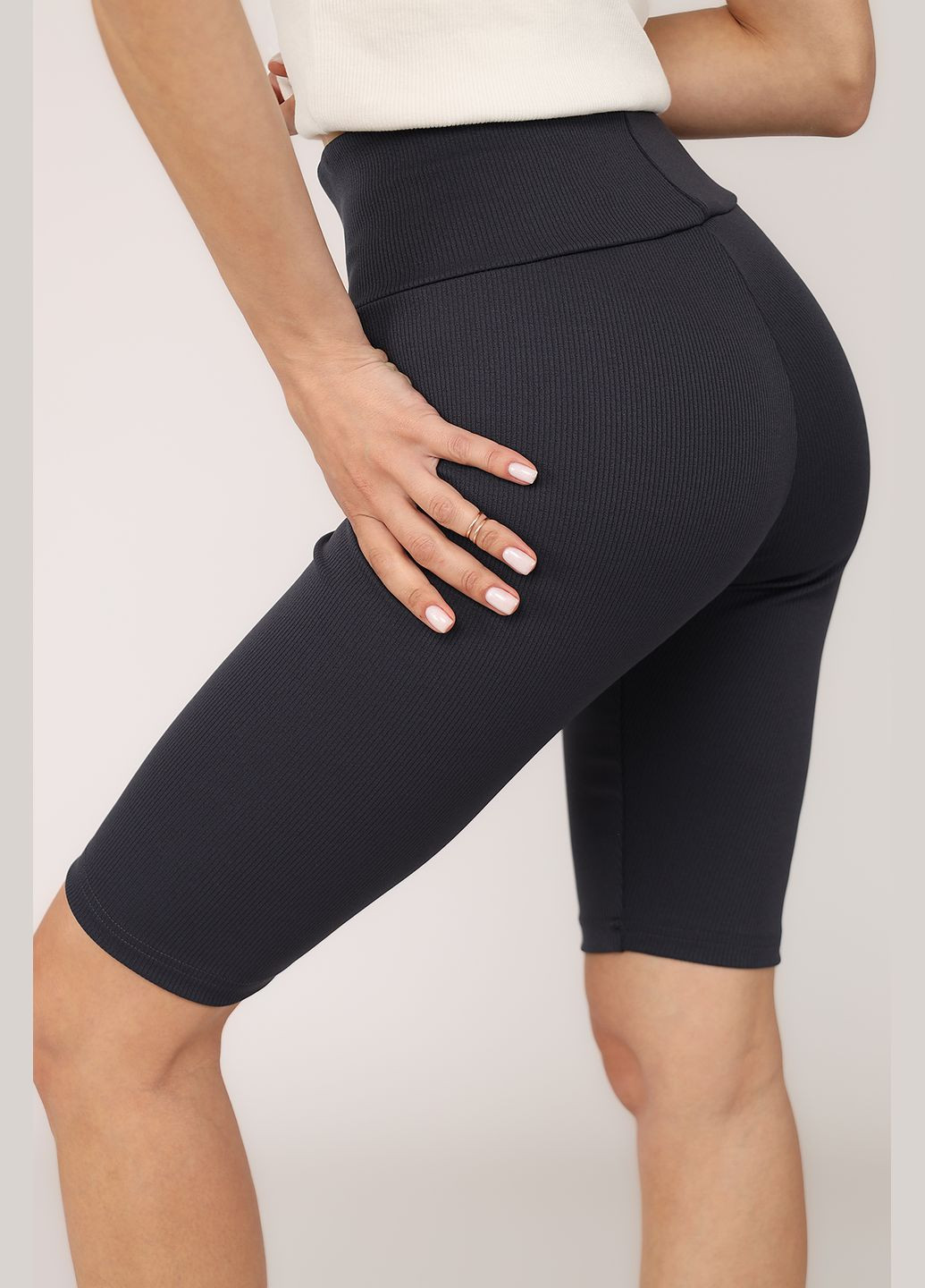 Шорти спортивні жіночі колір синій ЦБ-00276525 Yuki (333801615)