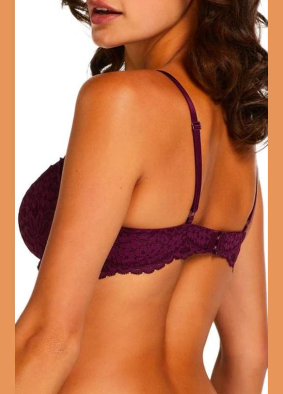 Бордовий бюстгальтер Hunkemoller