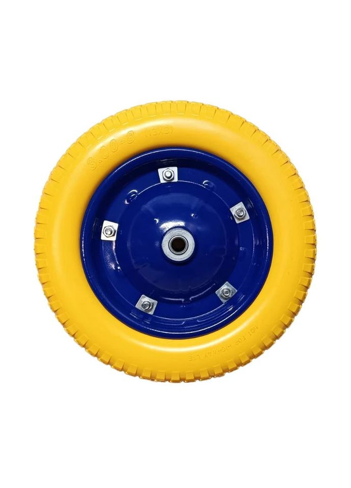 Поліуретанове колесо 3.00-8 для тачки на 16-міліметрову вісь, Goodtyre (370877182)