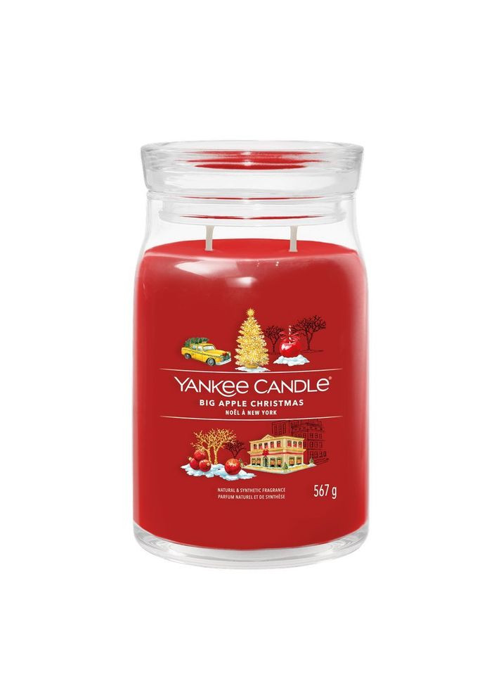 Ароматическая свеча Big Apple Christmas Large Yankee Candle (336211387)