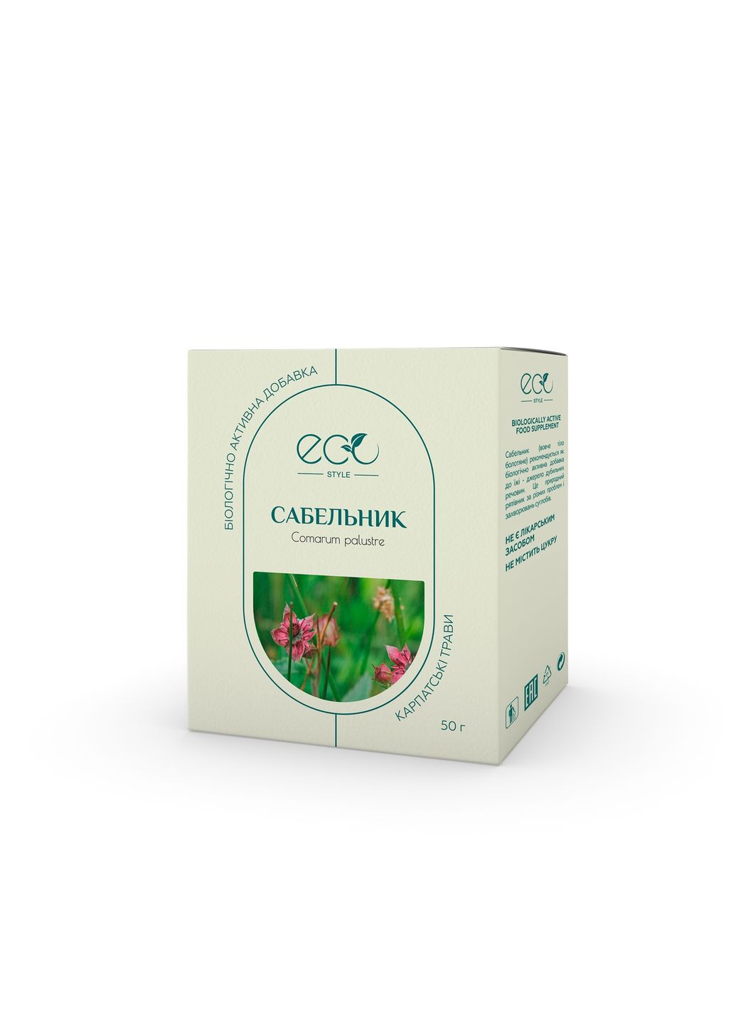 Біологічно активна добавка "Сабельник" 50g (1528784-41769284) Eco Style (369563392)