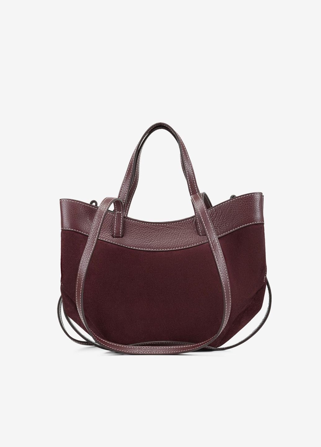 Сумка жіноча замшева шоппер середня Shopper Regina Notte (357207673)