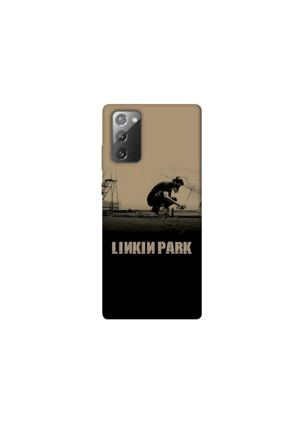 Чехол на Samsung Galaxy Note 20 Linkin Park logo ver.3 Frontalka (361102487)