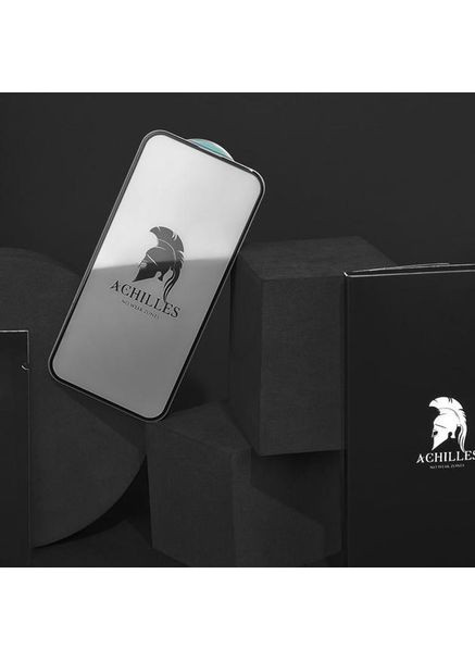Защитное стекло Achilles для iPhone 14 Pro Max (Black) Proove (369511388)