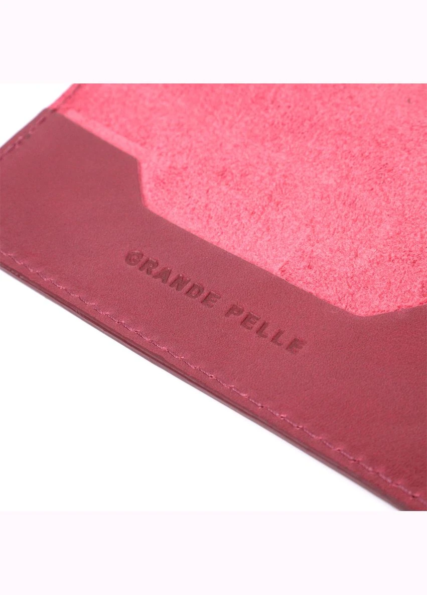 Отличная кожаная обложка на паспорт 16794 Grande Pelle (329151541)