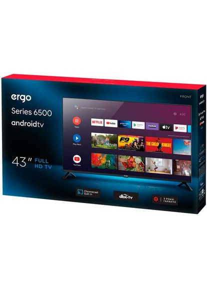 Телевизор 43GFS6500 Ergo (307437360)