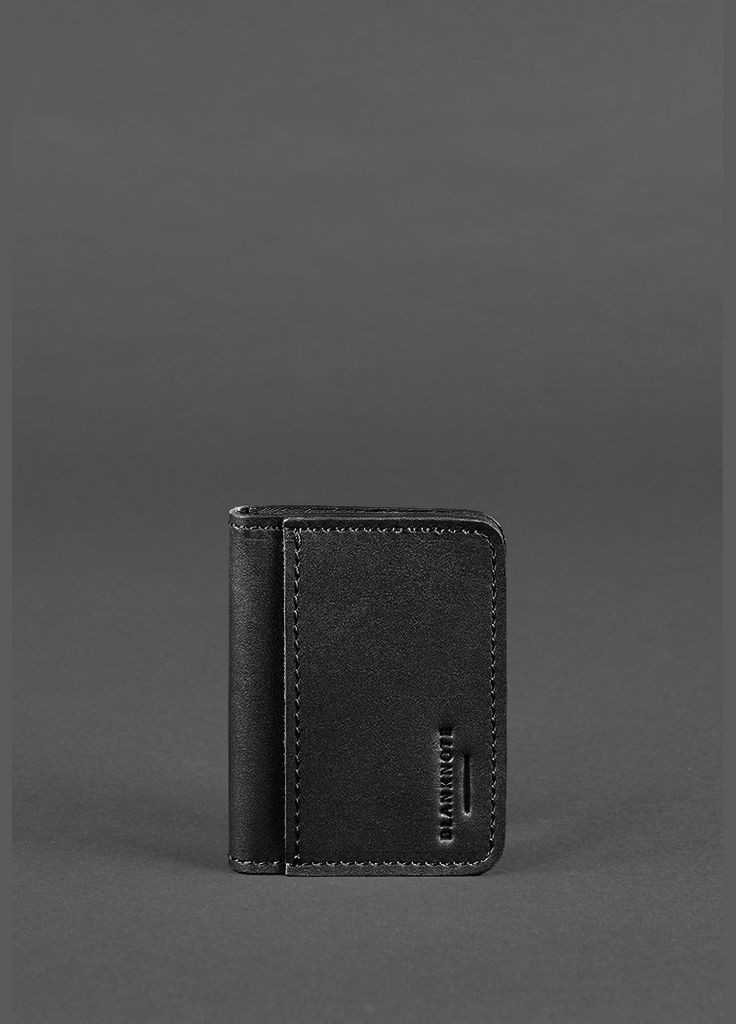 Шкіряна обкладинка для ID-паспорта і водійських прав 4.1 чорна з гербом (A-027580) BlankNote (328444960)