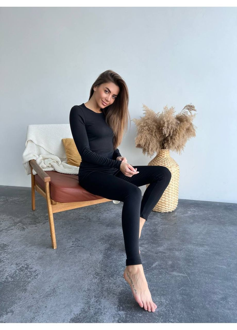 Женский комплект термобелья: лонгслив + леггинсы MonCher (363849279)