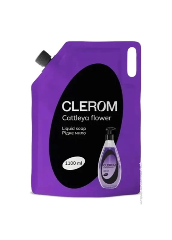 Жидкое мыло Cattleya flower Дой-пак 1100 мл (4820287020180) Clerom (397425609)