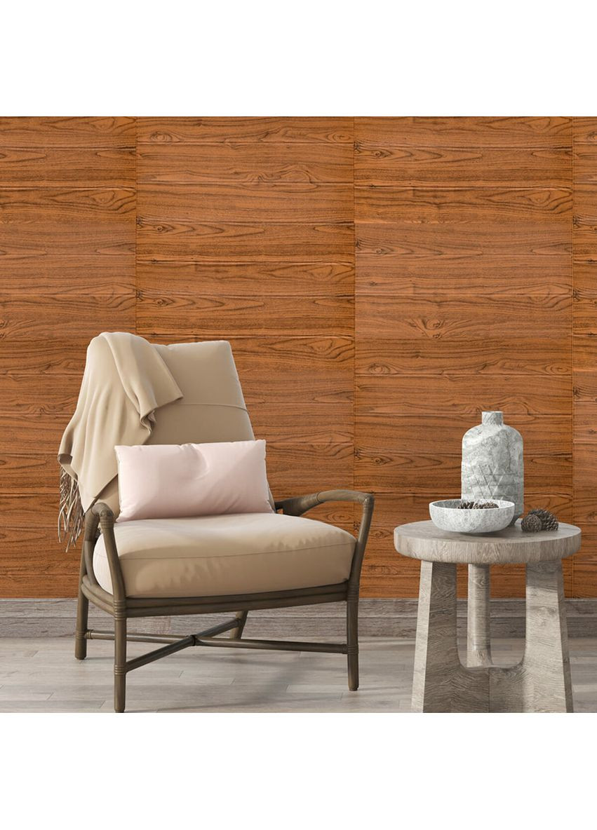 Самоклеюча 3D панель під дерево 2800x700x3мм SW-00002224 Sticker Wall (362095021)