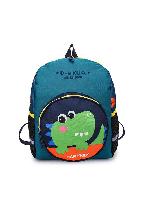 Рюкзак маленький дитячий 10604 динозавр синій No Brand (367041155)