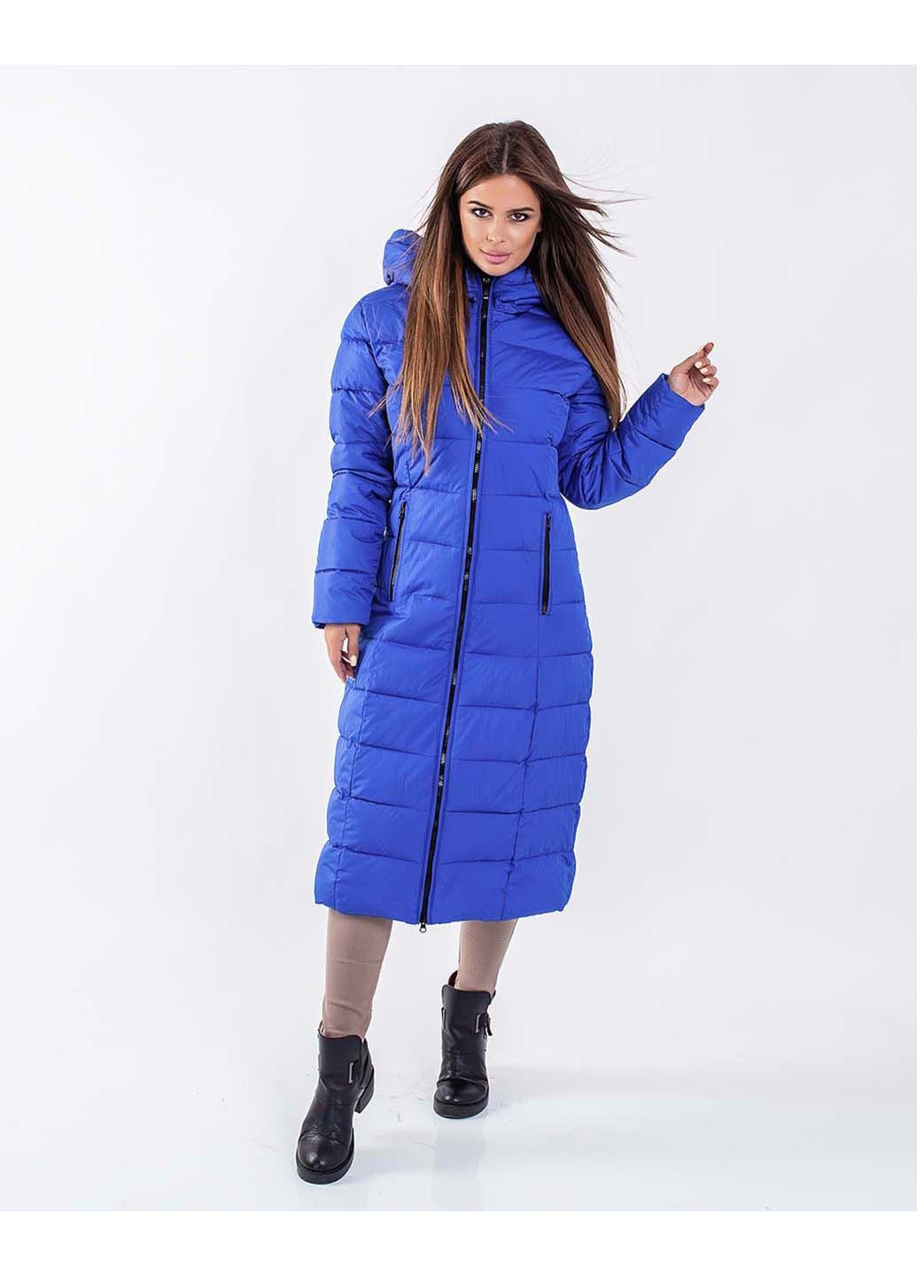 Синій зимній Пуховик indigo.limited