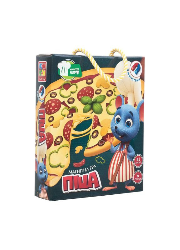 Гра магнітна vt3004 "Піцца"(укр) Vladi toys (336331092)