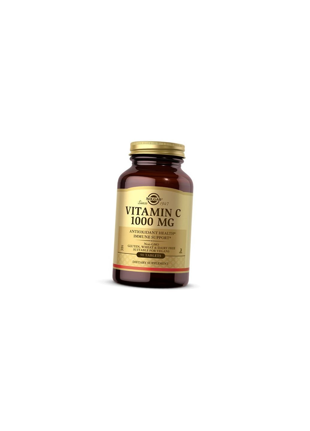 Витамин С, Аскорбиновая кислота, Vitamin C 1000, 90таб (36313070) Solgar (293255019)