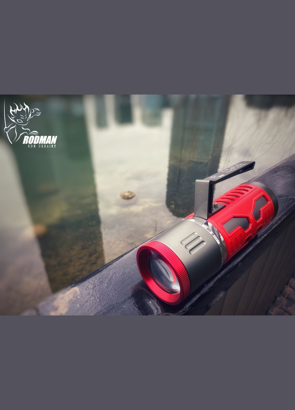 Фонарь (фонарик) светодиодный, RDM FL009K (красный) RODMAN (314984142)