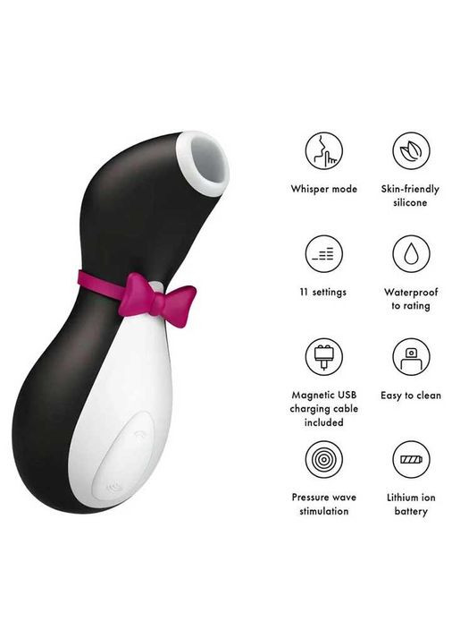 Вакуумний стимулятор (вуманайзер) Pro Penguin - Вібратори No Brand (366817757)