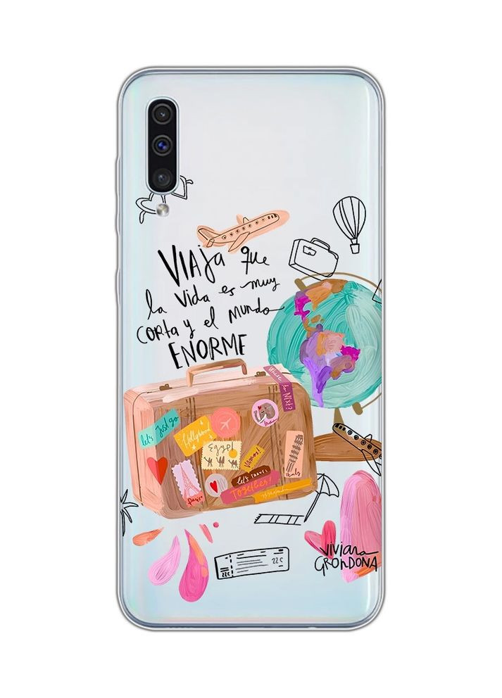 Чехол на Samsung Galaxy A50 (2019) A505:: Настроение путешествовать (принт 329) Creative (360661588)