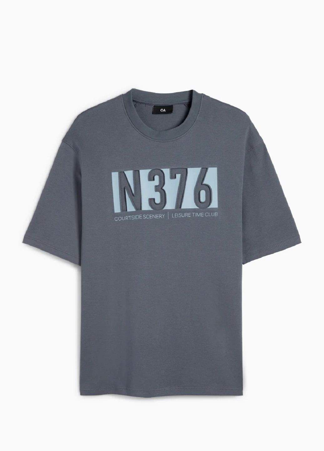 Темно-серая футболка C&A