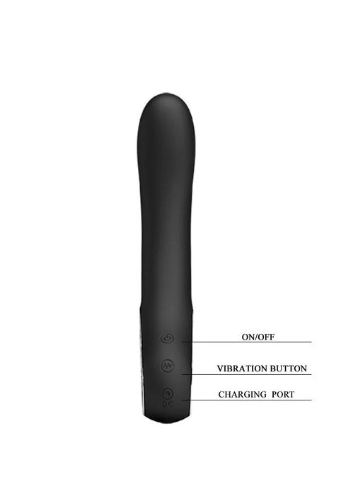 Вібратор Alston Vibrator Black Pretty Love (383071053)