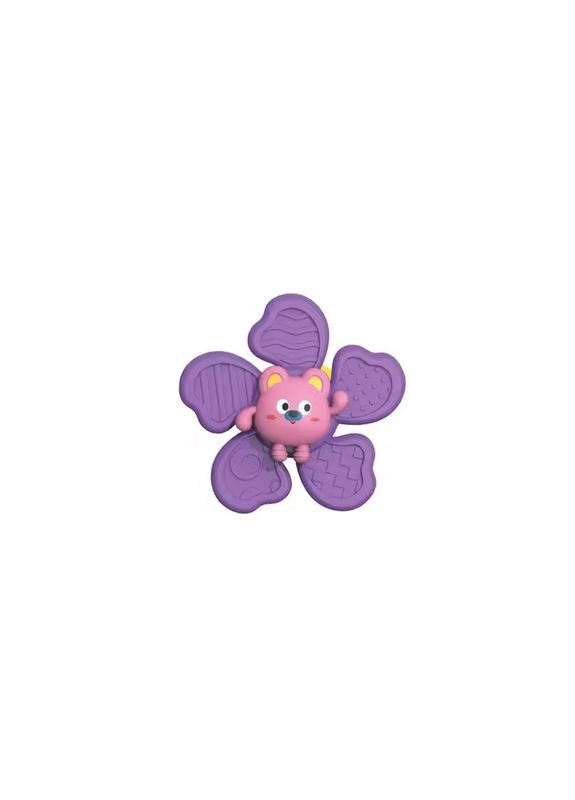 Игрушка погремушка-спинер на присоске 10 см (ассор.) (668-66A-B-C) MFC (365544506)