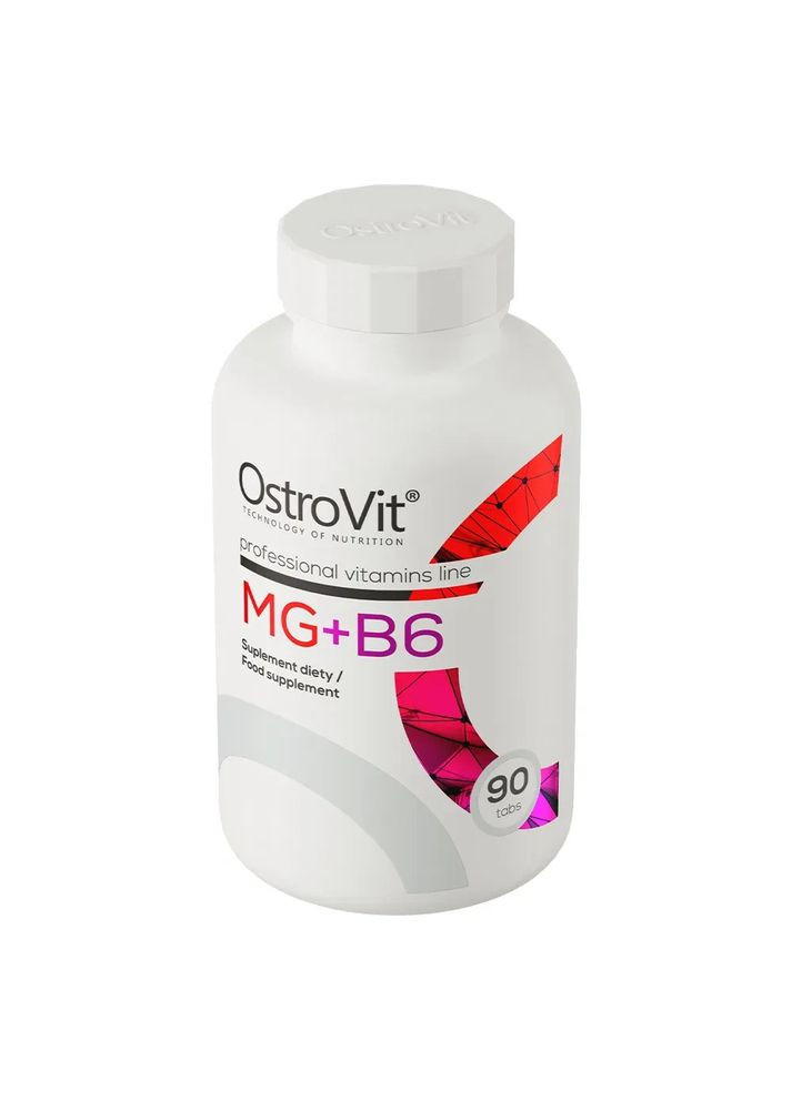 Магній і вітамін В6 90 таблеток Ostrovit (361349243)