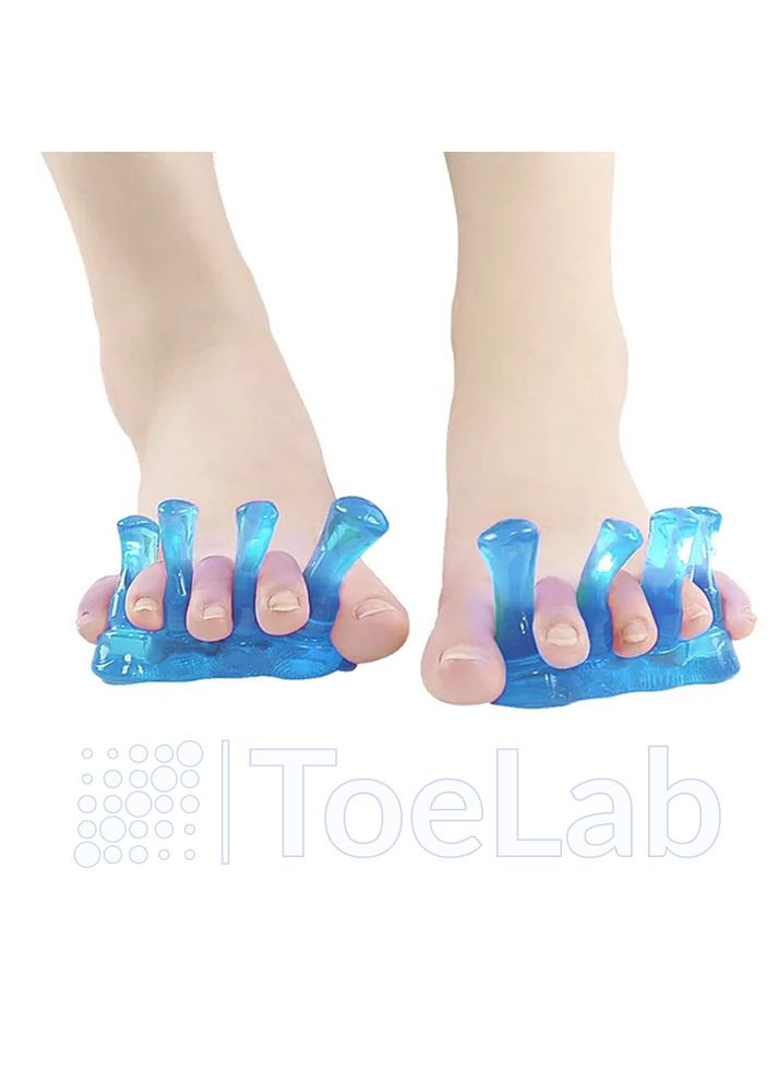Гелевый Разделитель M72 Пальцев Ног - для Снятия Напряжения со Ступней, 1 пара (50230614) ToeLab (359401868)