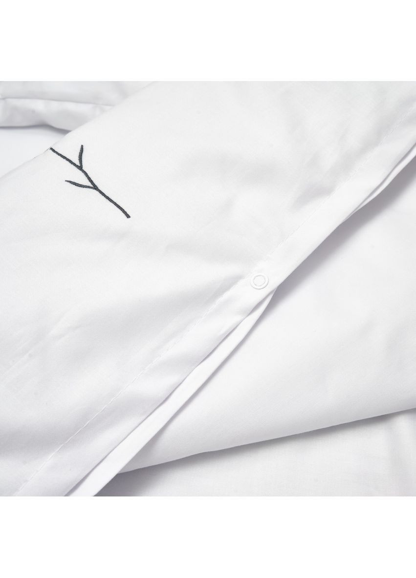Комплект постільної білизни Ромашка, сатин, 3 предмети, білий () Twins 3056-TR01 (362184737)