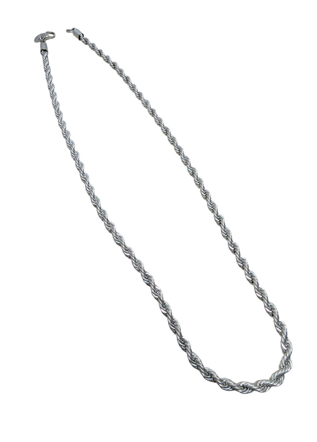 Элегантная серебристая цепочка с бронзовым отливом. No Brand (372486189)