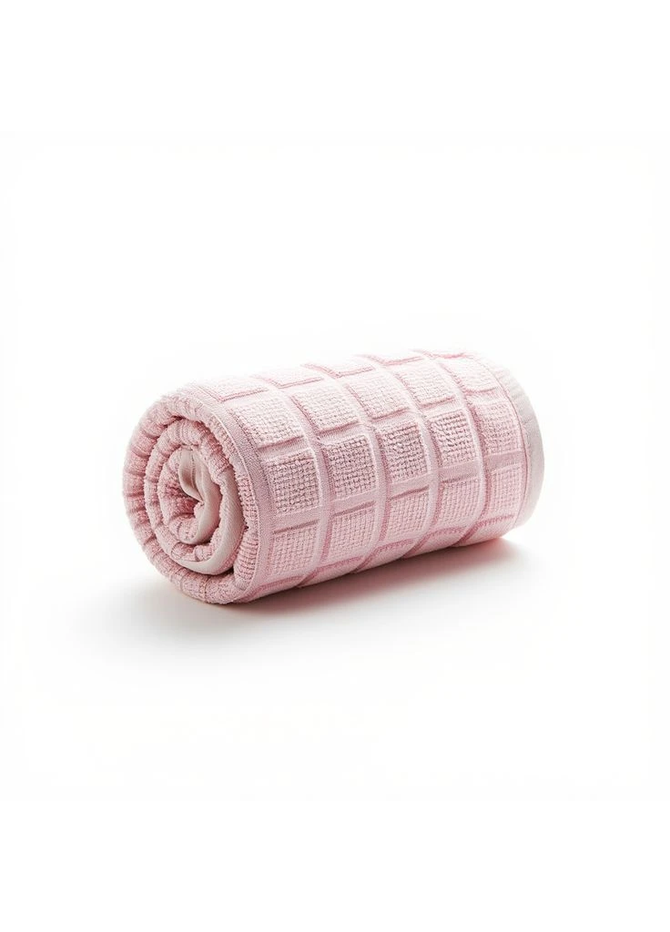 Рушник для обличчя 50*90 см із мікрофібри, рожевий ТМ COLORFUL HOME 502-88-B-90P No Brand рожевий