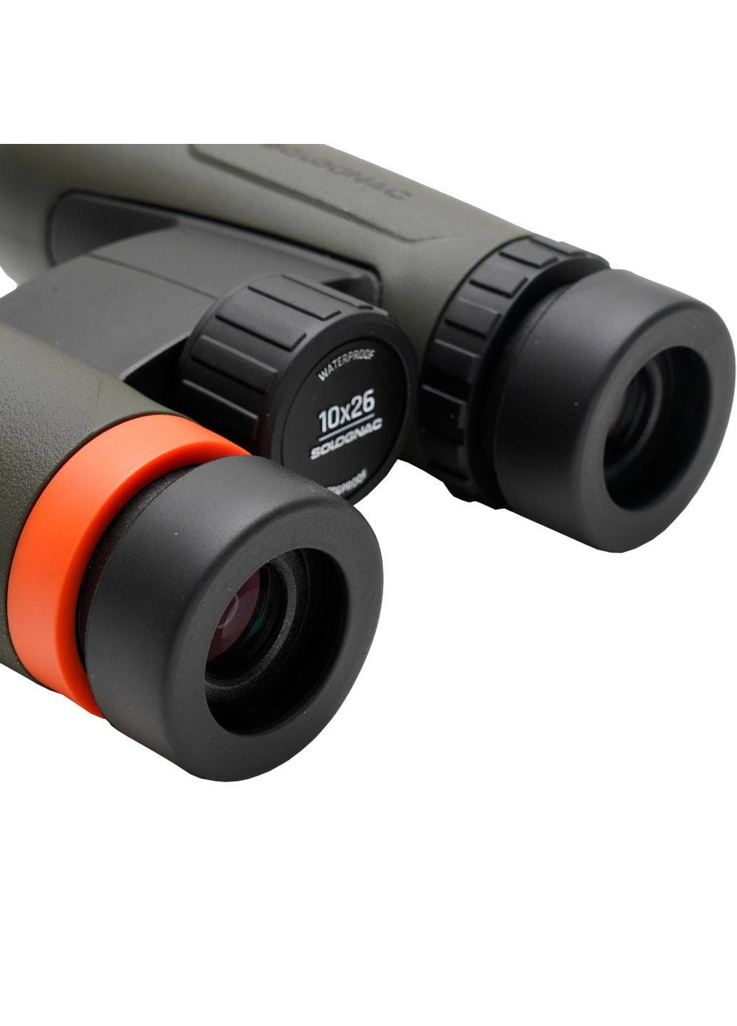 Бинокль 100 10 х 26 Водонепроницаемый Олива Solognac (348117469)