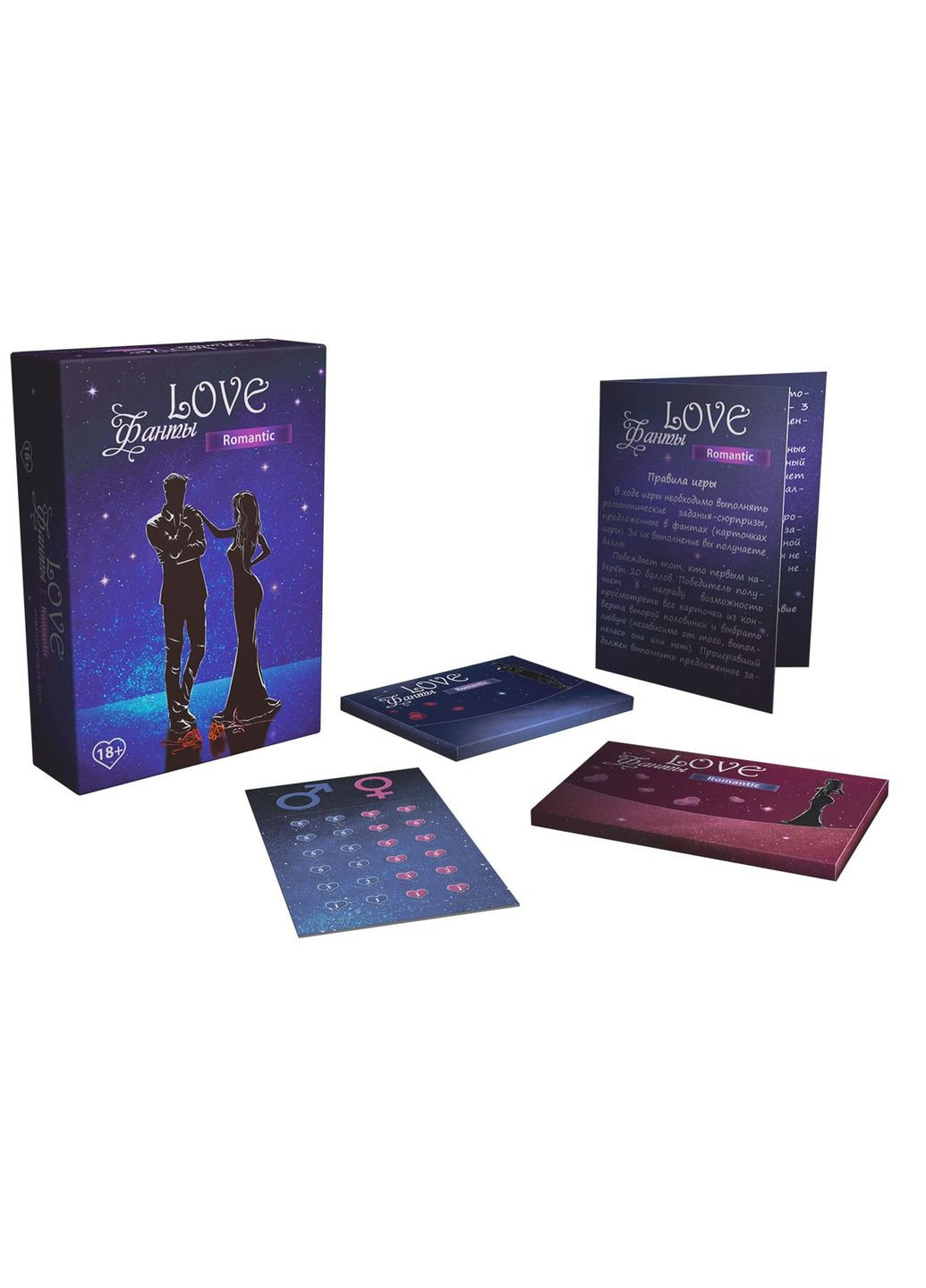 Настольная игра Love Фанты "Romantic" Bombatgame (371191842)